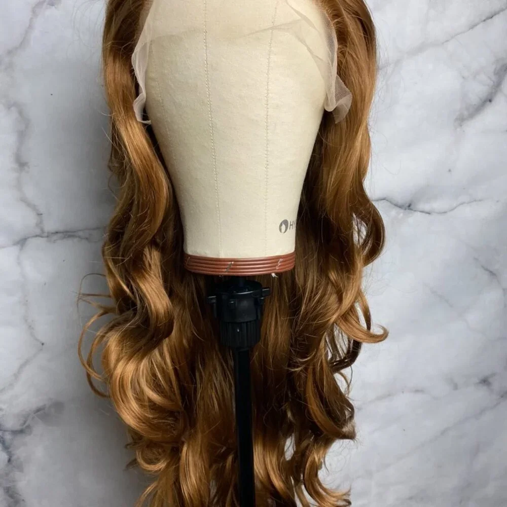 Golden Brown Lace Front Wigs